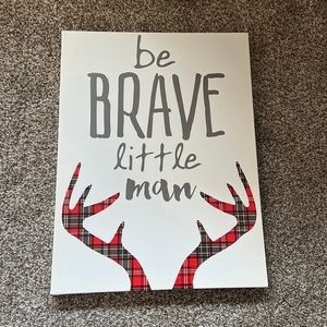 Be Brave Little Man Artwork